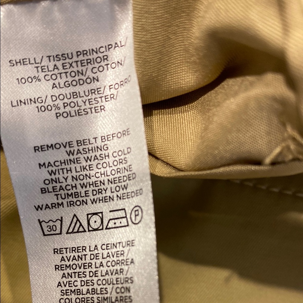 Loft slant wrap skirt, NWOT - Picture 5 of 6